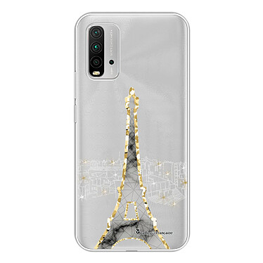 LaCoqueFrançaise Coque Xiaomi Redmi 9T 360 intégrale transparente Motif Illumination de paris Tendance