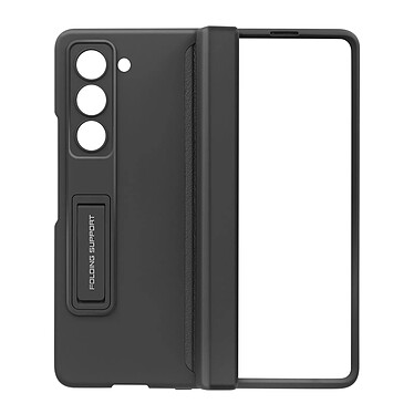 Avizar Coque pour Samsung Galaxy Z Fold 5 Rigide Béquille Porte stylet magnétique  Noir