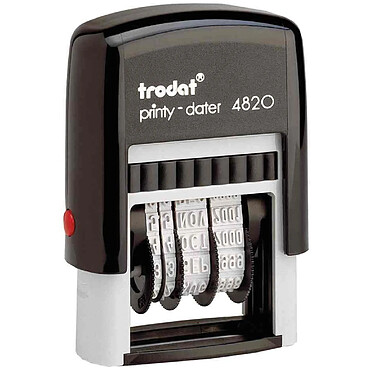 TRODAT Trodat Tampon dateur Printy Dater 4820, auto-encreur