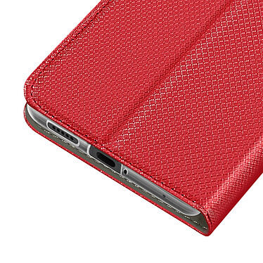 Acheter Avizar Étui pour Xiaomi 14T Clapet Magnétique Porte-carte Rouge