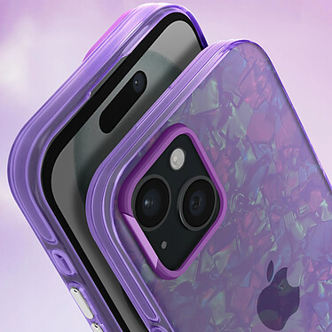 Avis Avizar Coque pour iPhone 15 Antichoc Souple Tutti Frutti Violet