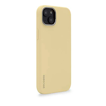 Avis Decoded Coque Compatible avec le MagSafe Silicone Antimicrobienne pour iPhone 14 Plus Beige