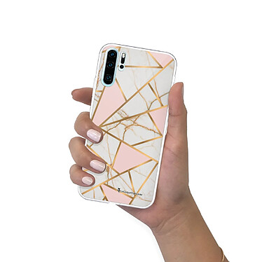 LaCoqueFrançaise Coque Huawei P30 Pro/ P30 Pro New Edition silicone transparente Motif Marbre Rose ultra resistant pas cher