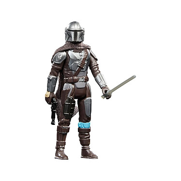 Star Wars : The Book of Boba Fett Retro Collection - Figurine The Mandalorian 10 cm pas cher