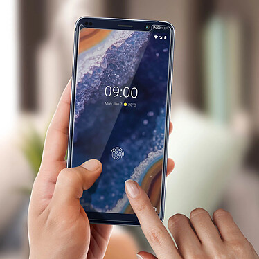 Avis Avizar Film Nokia 9 PureView Protection Écran Verre trempé 9H Antichoc Transparent