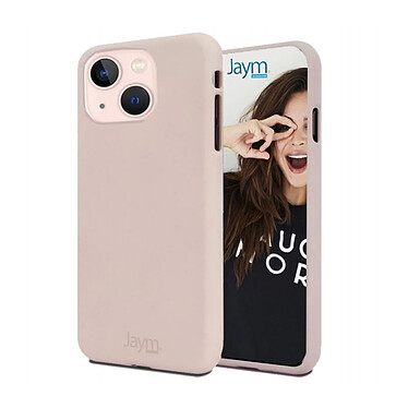 Jaym Coque pour Apple iPhone 13 Premium Soft Feeling Rose antique