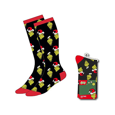 Le Grinch - Paire de chaussettes Grinch's Face 38-45