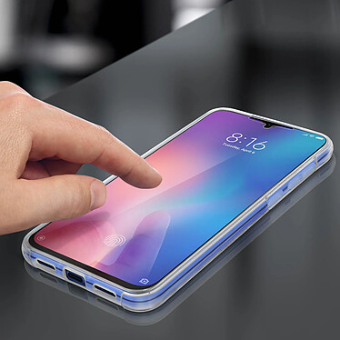 Avis Avizar Coque Xiaomi Mi 9 SE Arrière Rigide Avant Souple Tactile transparent