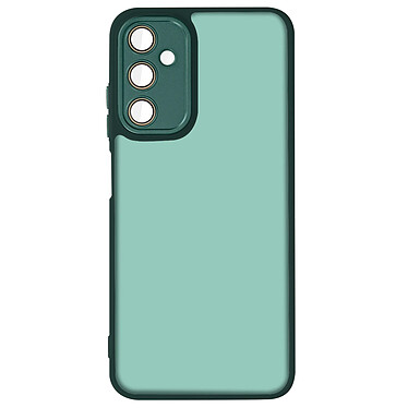 Avizar Coque pour Samsung Galaxy A05s Dos Rigide Fumé Bloc Caméra Protégé Vert Foncé