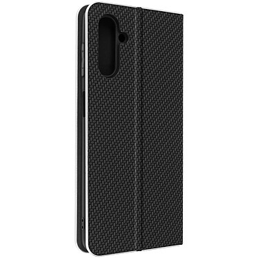 Avizar Étui pour Samsung Galaxy A13 5G et A04s avec Porte-carte Effet Carbone  Noir et Argent