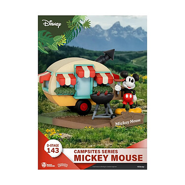 Acheter Disney - Diorama D-Stage Campsite Series Mickey Mouse 10 cm