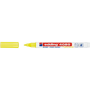 EDDING Marqueur Craie Liquide 4085 Jaune fluo Pointe Ronde 1-2 mm