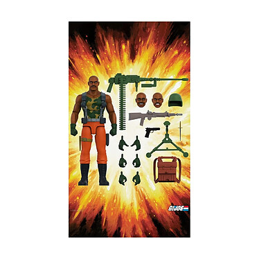 GI Joe - Figurine Ultimates Roadblock 20 cm pas cher