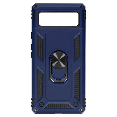 Avizar Coque pour Google Pixel 6A Antichoc Bi-matière Bague Support Vidéo  bleu