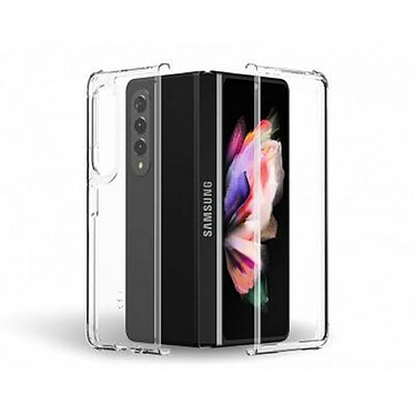 Force Case Double Coque Renforcée pour Samsung Galaxy Z Fold 3 DUO Transparent