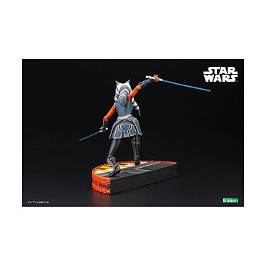 Star Wars The Clone Wars - Statuette ARTFX 1/7 Ahsoka Tano Escape from the Clones 24 cm pas cher