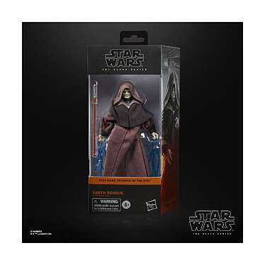 Acheter Star Wars Episode III Black Series - Figurine Darth Sidious 15 cm