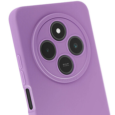 Avis Avizar Coque pour Xiaomi Redmi 14C Silicone Mat Bloc Caméra Protégé Violet