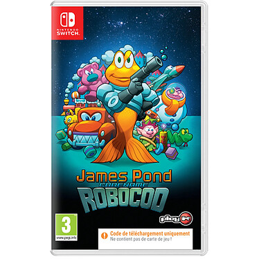 James Pond Nintendo SWITCH (Code de téléchargement)