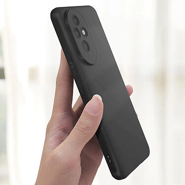 Avis Avizar Coque pour Honor 200 Silicone Finition Mate Soft Touch Noir