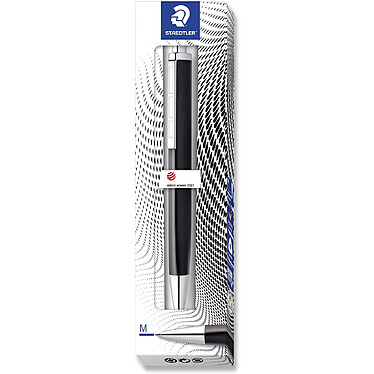 STAEDTLER Stylo bille rétractable triplus, M, anthracite pas cher