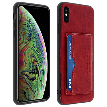 Avizar Coque Rouge Antichoc pour Apple iPhone XS Max