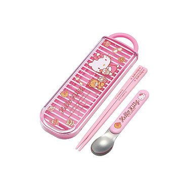 Hello Kitty - Set baguettes et cuillère Sweety rose