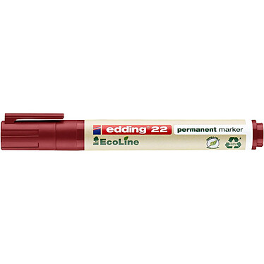 Acheter EDDING Marqueur Permanent 22 Ecoline Rouge 1-5 mm x 10