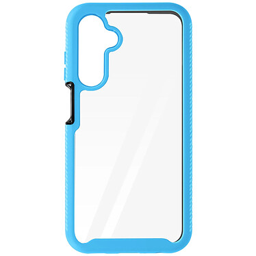 Avizar Coque pour Samsung Galaxy A25 5G Dos Rigide Contour Silicone Renforcé Bleu Clair