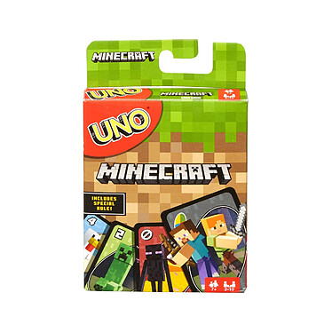 Minecraft - Jeu de cartes UNO Minecraft