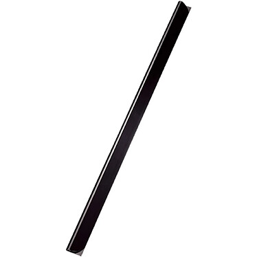 LEITZ Lot de 25 baguettes de reliure 9mm pour max 90 pages Noir