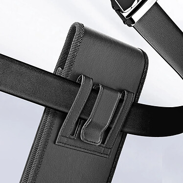 Acheter Avizar Housse Ceinture Smartphone 6.7 à 6.9 Pouces Fermeture Aimantée Noir