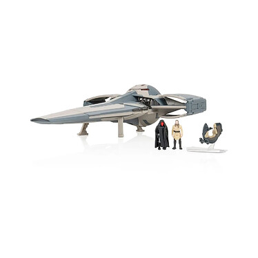 Star Wars - Véhicule avec figurine Deluxe Sith Infiltrator Episode 1 Collection 20 cm