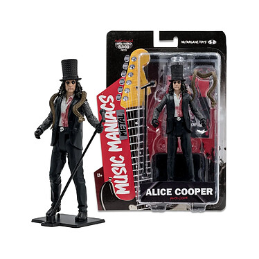 Acheter Alice Cooper - Figurine Metal Music Maniacs Alice Cooper 15 cm