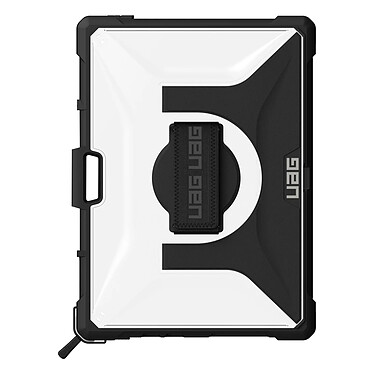 UAG Coque Microsoft Surface Pro 8 Béquille support Poignée de maintien et Bandoulière de transport Série Plasma Transparent