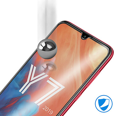 Avizar Film Huawei Y7 2019 Protection Écran Verre trempé 9H 0.3mm Antichoc Transparent pas cher