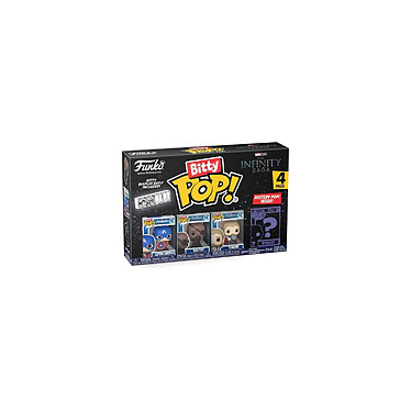 Avis Marvel - Pack 4 figurines Bitty POP! Captain America 2,5 cm