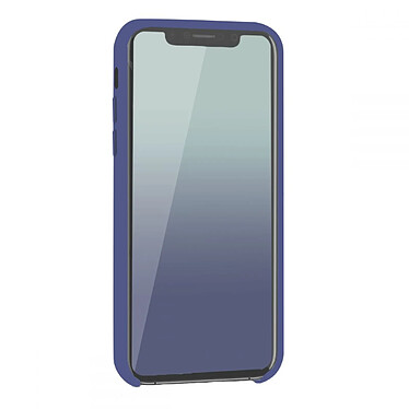 Acheter Evetane Coque iPhone 11 silicone liquide Bleu Foncé