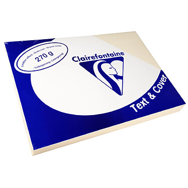 CLAIREFONTAINE 100 Couvertures reliure Text&Cover 270g A4 210x297 mm Assorti Intense