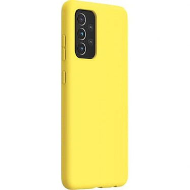 BigBen Connected Coque pour Galaxy A52/A52s Rigide en Silicone Soft Touch Jaune