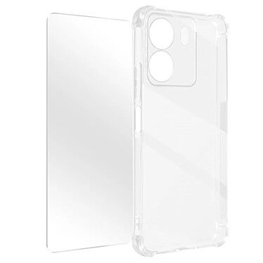 Avizar Coque pour Xiaomi Redmi 13C Antichoc + Verre Trempé 9H Transparent