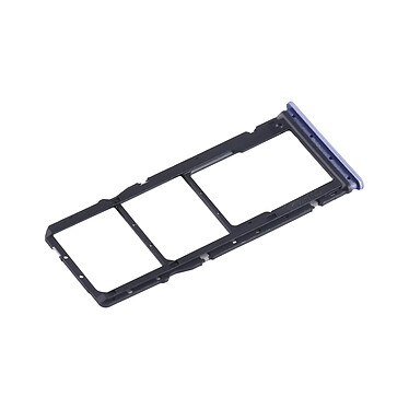 Clappio Tiroir carte SIM pour Xiaomi Poco C65 Dual Nano SIM et micro-SD Violet