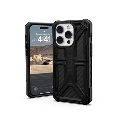 Acheter UAG Monarch pour iPhone 14 Pro Charbon