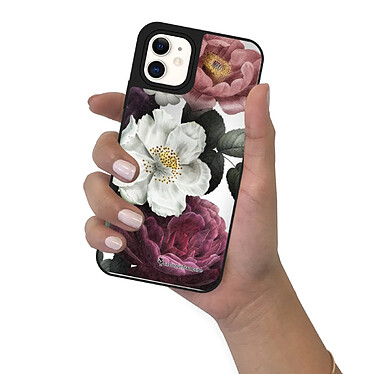 Acheter LaCoqueFrançaise Coque iPhone 12 Mini miroir Fleurs roses Design