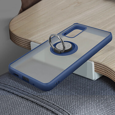 Acheter Avizar Coque Samsung Galaxy S20 FE avec Bague Métallique Fonction Support bleu