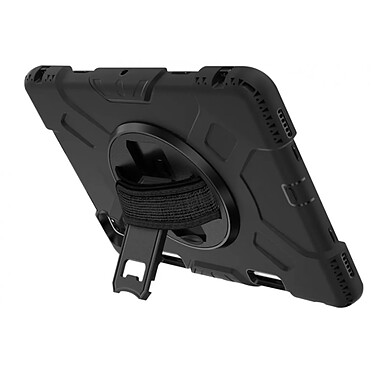 Eiger Coque pour iPad 10.9" (2022/23) Protection Complète avec Poignée rotative à 360° Noir