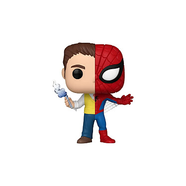 Marvel - Figurine POP! Split- Spider/Parker 9 cm