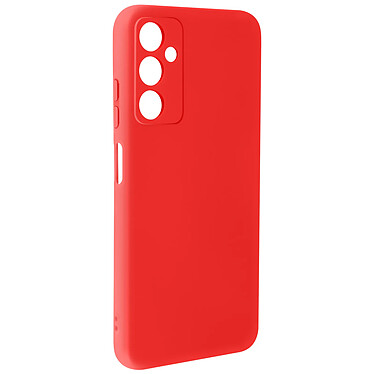 Avizar Coque pour Samsung Galaxy A05s Semi-rigide Soft-touch Anti-traces Rouge