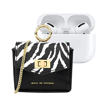 IDEAL OF SWEDEN Mini Sac pour AirPods Toute Génération Modèle Ava avec Bandoulière Ajustable Noir