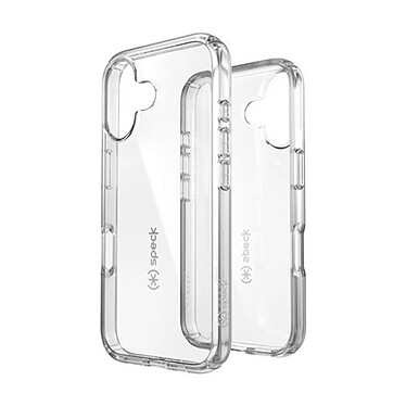 Acheter Speck Coque pour iPhone 16 Gemshell Antichocs et Antimicrobienne Transparent